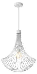 Milagro Lustr na lanku CESTA 1xE27/60W/230V bílá MI2066
