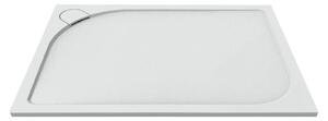 Mereo Obdélníková sprchová vanička s oblým krytem sifonu, vč. sif., bez nožiček, litý mramor Obdélníková sprchová vanička s oblým krytem sif., 120x80…