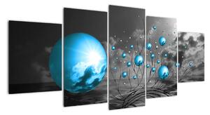 Abstraktní obraz (150x70cm)