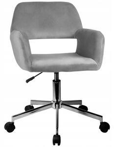 Kancelářská židle KORAD FD-22, 53x78-90x57, žlutá