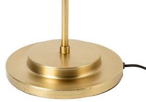 White Label Zlatá kovová stolní lampa WLL Xavi