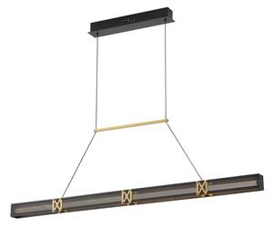 LED Lustr na lanku LUIS LED/21W/230V 3000K 45x120 cm