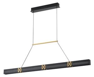 LED Lustr na lanku LUIS LED/21W/230V 3000K 45x120 cm
