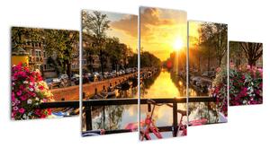 Moderní obraz - Holandsko (150x70cm)