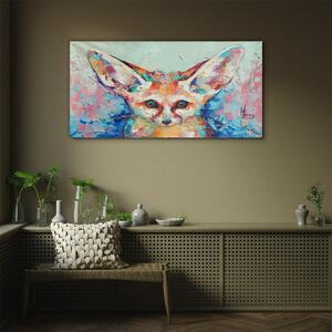 Obraz na skle Obraz na skle Abstrakce zvířecí liška