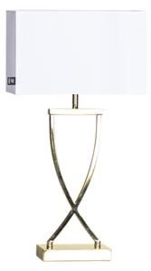 ByRydens 2829610-5000 - Stolní lampa OMEGA 1xE27/5W/230V bílá/zlatá