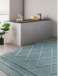 Ručně tkaný interiérový/exteriérový koberec se strukturovaným povrchem Bonte