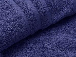 Osuška Comfort 70 x 140 cm tmavě modrá, 100% bavlna