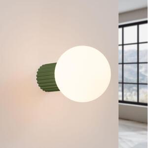 Sollux SL.1722 - Koupelnové nástěnné svítidlo HALO 1xG9/8W/230V IP44 zelená