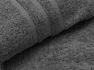 Osuška Comfort 70 x 140 cm tmavě šedá, 100% bavlna