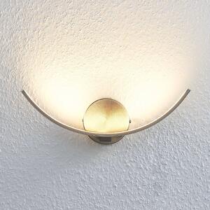 Nástěnné svítidlo Lindby LED Iven, šířka 34 cm, nikl, 3 000 K
