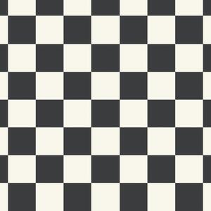 PVC podlaha Essentials (Iconik) 150 Schachbrett Black White - šachovnice