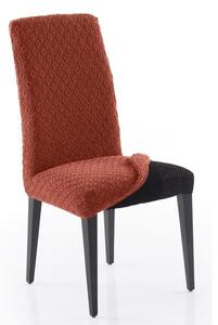 Forbyt Potah elastický na celou židli komplet 2 ks MARTIN teracotta