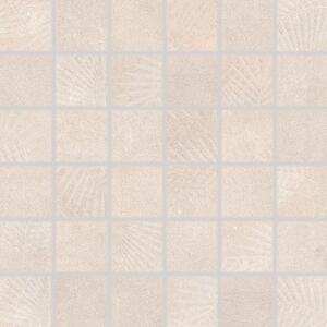 Mozaika Rako Lampea béžová 30x30 cm mat / lesk WDM06688.1