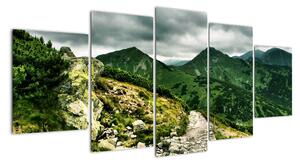 Horská cesta - obraz na stěnu (150x70cm)