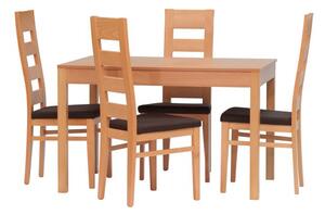 STIMA Jídelní set Family rs-Falco - stůl (d/š/v) 80 x 80 x 77 cm + 4 židle