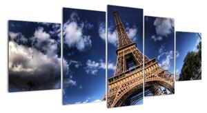 Eiffelova věž - obraz (150x70cm)