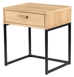 Materasso Noční stolek Oak - (š/v/hl): 40x55x40 cm