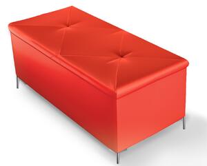 Materasso Taburet dlouhý s úložným prostorem - před postel 200 cm - (š/v/d) 40 x 45 x 200 cm