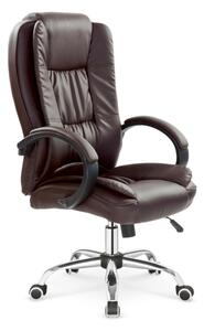 Kancelářská židle RELAX, 64x118x75, tmavě hnědá