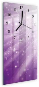 Skleněné hodiny vertikální Vzhled zsppc-30x60-00171441