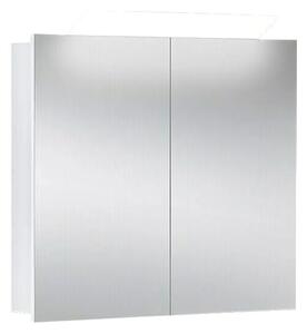 Camargue Orion Zrcadlová skříňka s LED osvětlením, 73 × 68 × 16 cm, bílá