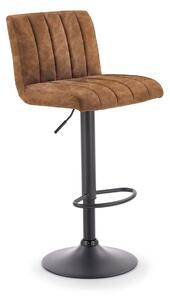 Halmar Barová židle H-89, hnědá / černá