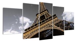 Eiffelova věž - obraz (150x70cm)