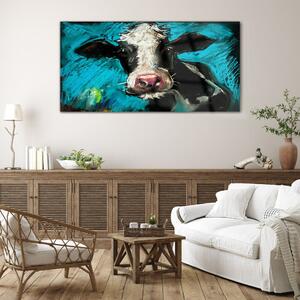 Obraz na skle Obraz na skle Abstrakce zvířecí krávy