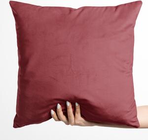 Biante Sametový povlak na polštář Velvet Premium SVP-050 Vínově červený 30 x 50 cm