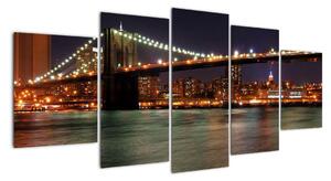Světelný most - obraz (150x70cm)
