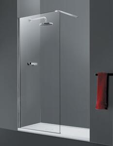 HOPA - Walk-in sprchový kout LAGOS, Barva rámu zástěny - Hliník chrom, Šíře - 80 cm (BCLAGO80CC)