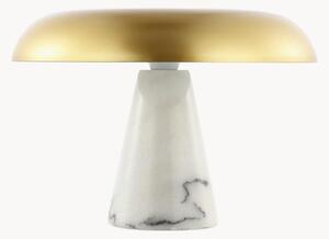 Stolní lampa's mramorovou podstavou Modern Gold