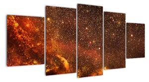 Vesmírné nebe - obraz (150x70cm)