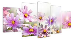 Obraz květin (150x70cm)