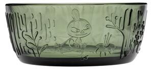Miska skleněná Moomin Arabia 0,35 l zelená pine green