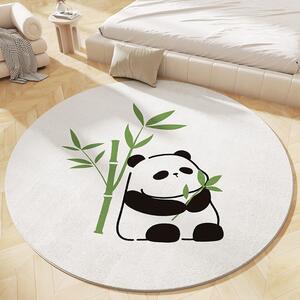 Tribeca Design Kusový kruhový koberec Panda Rozměry: 100x100 cm