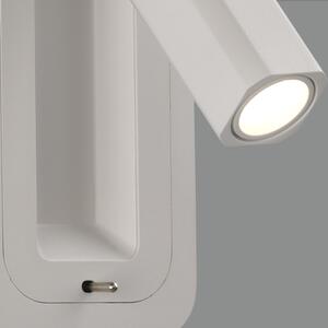 ACB Iluminacion Nástěnné zápustné LED svítidlo BOHEME, 3W, 3000K Barva: Bílá, Vypínač: ano