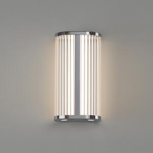 ACB Iluminacion Nástěnné LED svítidlo DIVA, v.30cm, 12W, CRI90, CCT switch 2700-3000K, IP44 Barva: Chrom, Stmívání, řízení: ON/OFF (bez stmívání)
