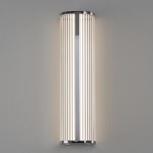ACB Iluminacion Nástěnné LED svítidlo DIVA, v.60cm, 18W, CRI90, CCT switch 2700-3000K, IP44 Barva: Chrom, Stmívání, řízení: ON/OFF (bez stmívání)