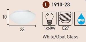 Koupelnové stropní svítidlo SEARCHLIGHT 1910-23