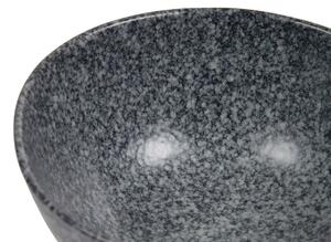 Černá keramická miska Kave Home Airena 17 cm