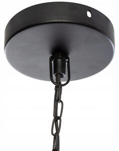 Závěsná lampa Atmosphera Créateur BOHO STYLE, 59 cm, černá