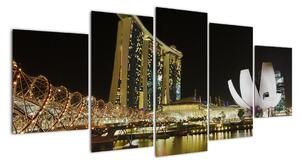 Marina Bay Sands - obraz (150x70cm)