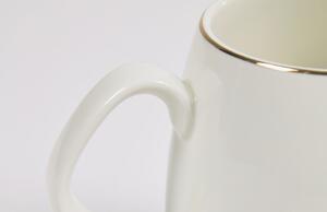 Bílý porcelánový hrnek Kave Home Taisia 450 ml