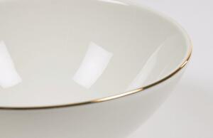 Bílá porcelánová miska Kave Home Taisia 17,8 cm