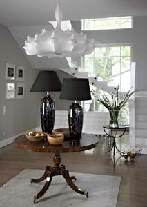 Luxusní stolní lampa z foukaného barevného skla