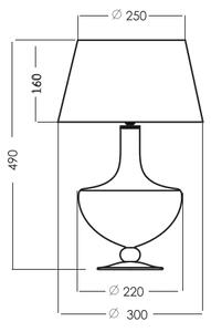 Stolní lampa 4Concepts OXFORD L048311502