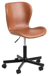 Kancelářská židle Ebati IV Brandy PU WAX