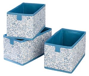 LIVARNO home Sada úložných boxů (modrá sada, 3dílná) (100354708001)